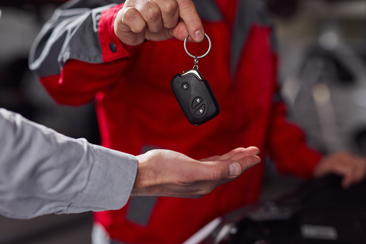 Programmation de clé de voiture